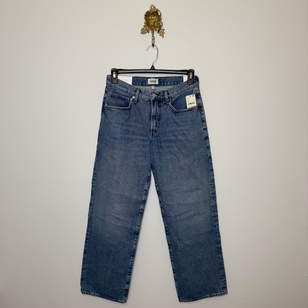 Agolde Fusion Mid Rise Straight Leg Jeans 27